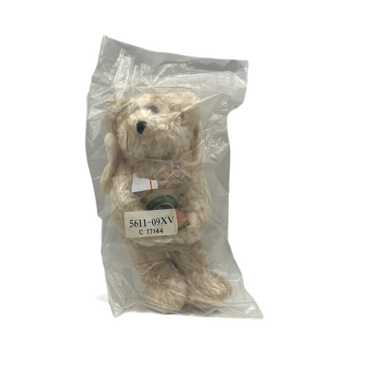 Boyds Bear - The Archive Collection -Bear Holding Flower - 7.5" - In Original Bag