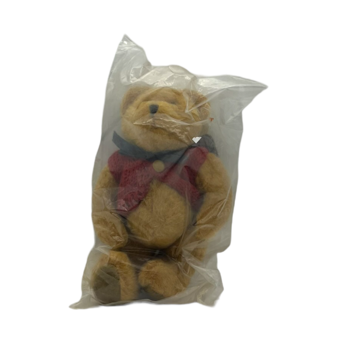 Boyds Bear - The Archive Collection - Red Sweeter Teddy Bear - 9"