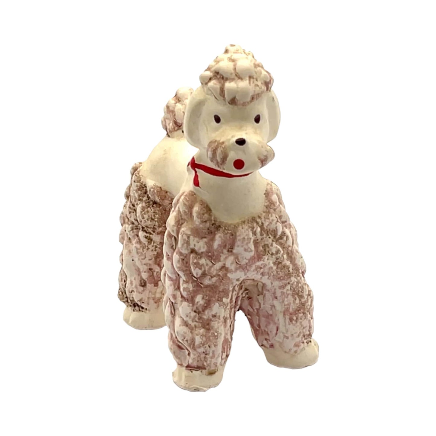 Davar - Spaghetti Poodle - Brown & Glitter - 4" x 3"