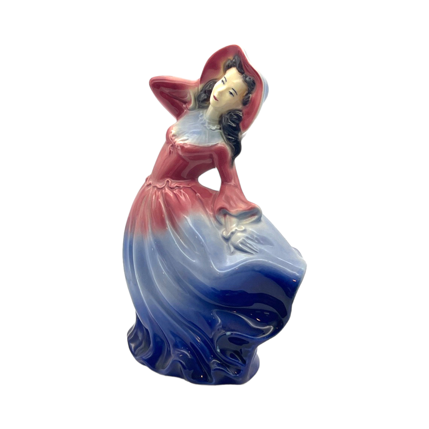 Royal Copley - Victorian Lady Figurine - Vintage - 8"