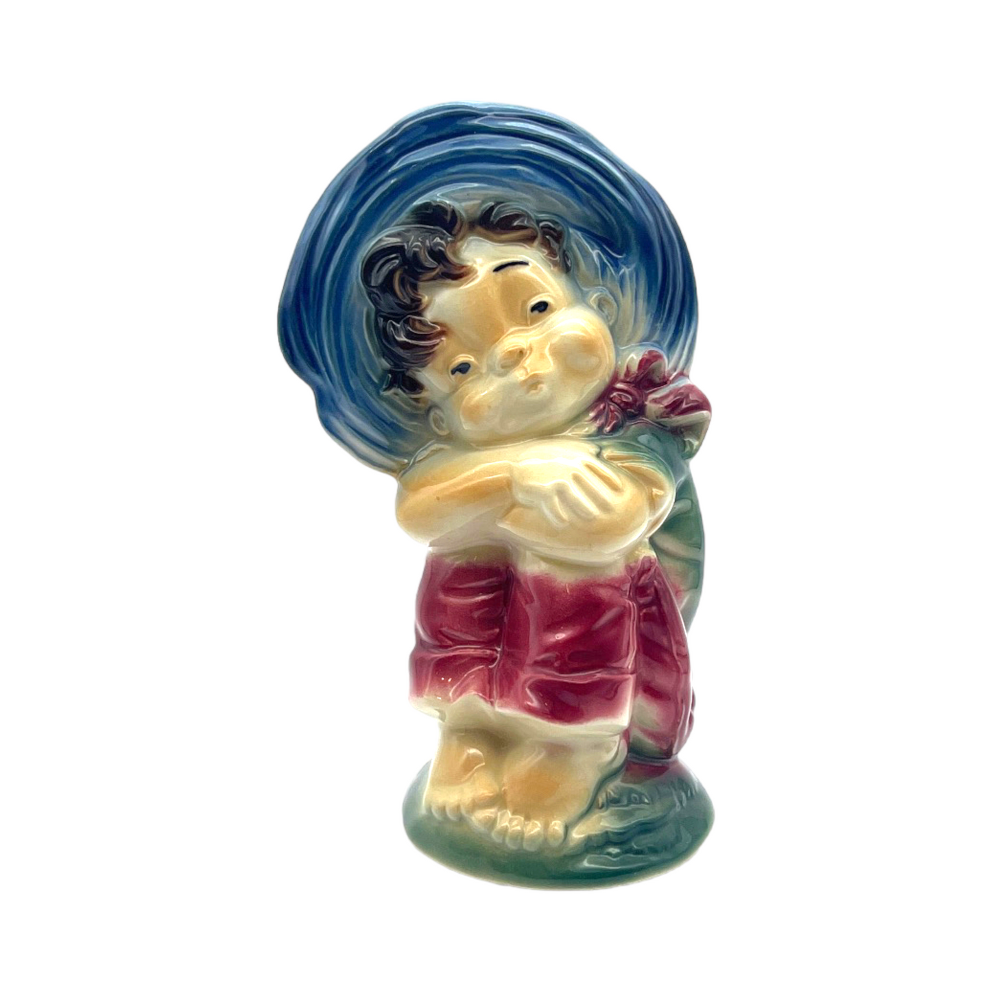 Royal Copley - Barefooted Girl Planter - Vintage - 8"