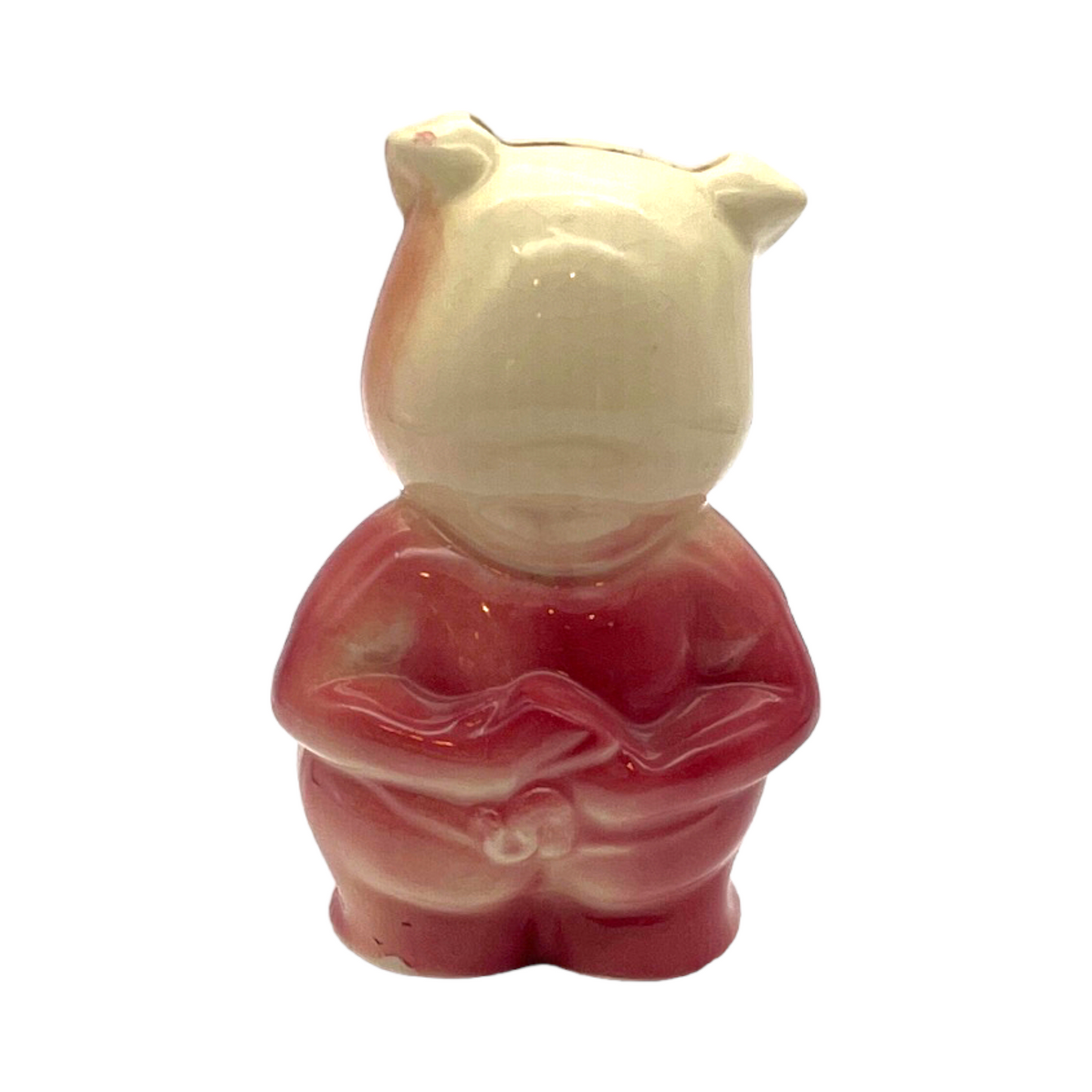 Royal Copley - Standing Up Pig Piggy Banks - Set - Vintage - 4.5"