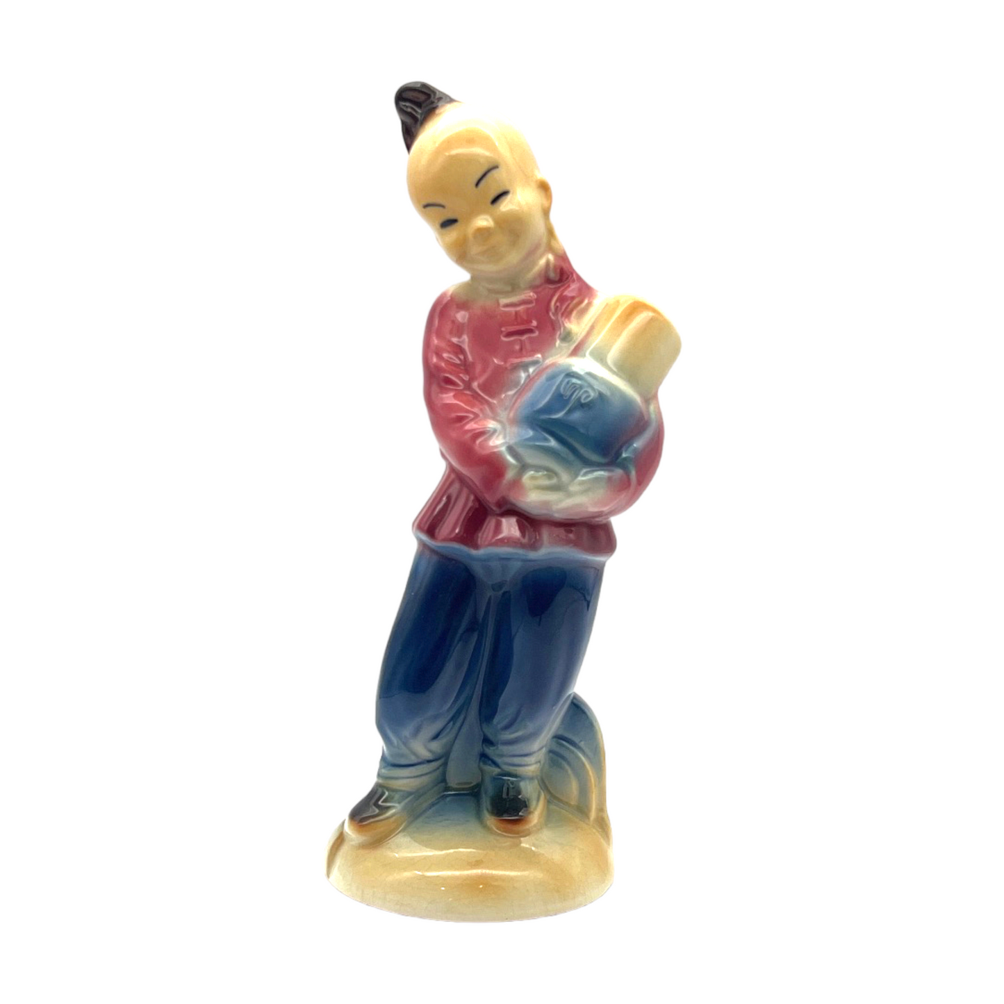 Royal Copley - Oreintal With Pot Figurine - Vintage - 7.5"