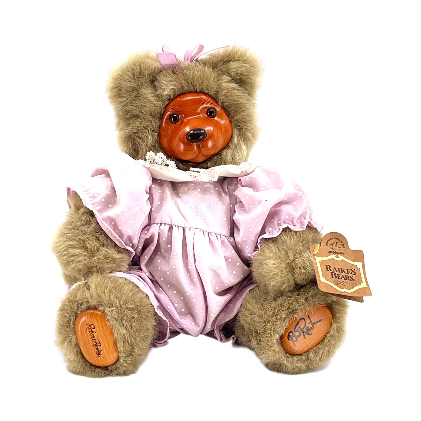Raikes Original Bear - Playtime Cookie - Hand Signed By Robert Raikes - 12"