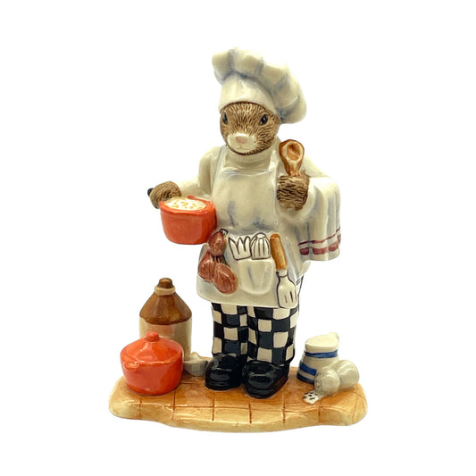 Royal Doulton Bunnykins - Professional Collection Chef - Hand Made & Decorated - 2005  - 5"