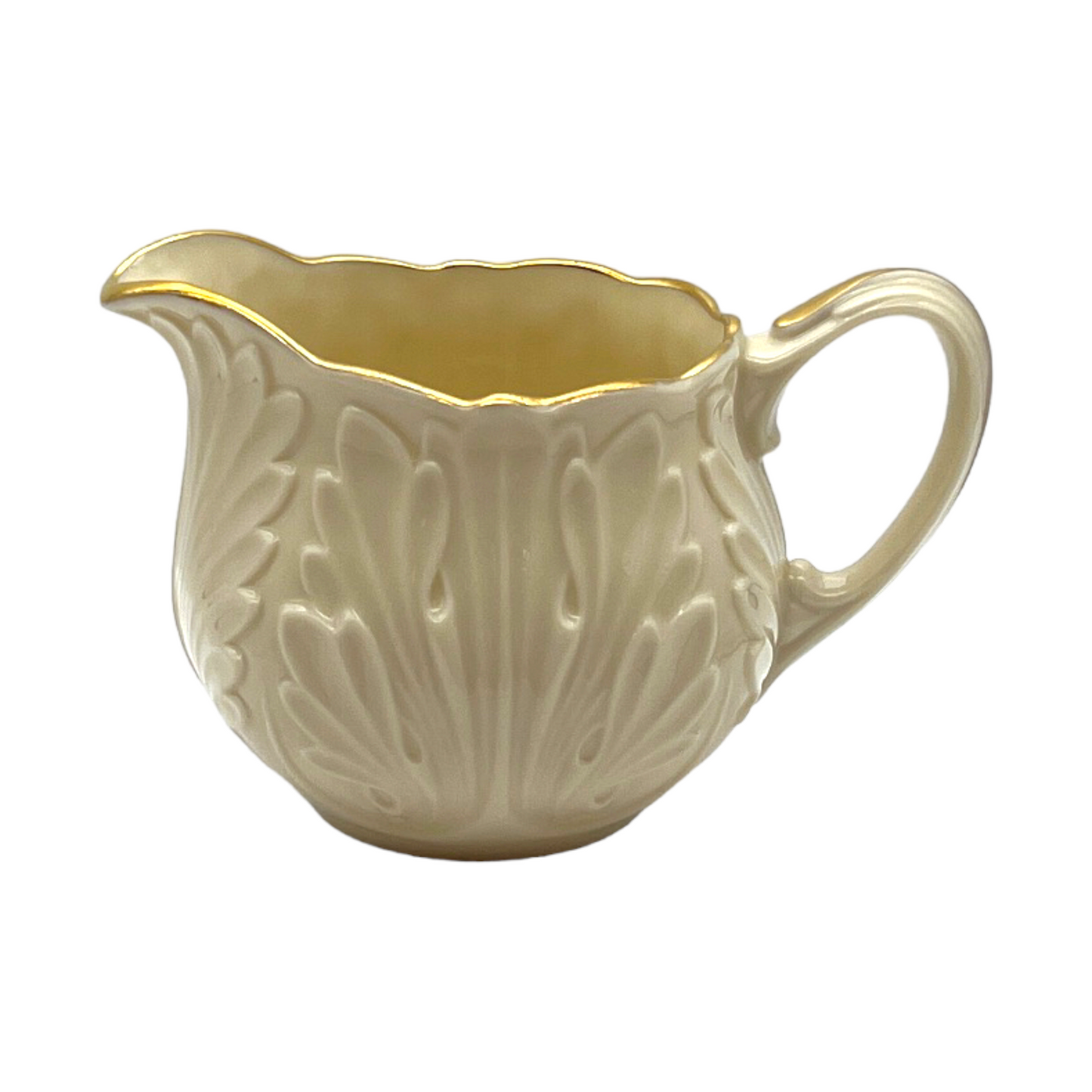 Lenox - Cottage Cream & Sugar - 24k Gold Trim - 3"