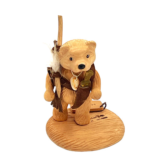 Raikes Wee Wittle Bear - Hiker - #497 of 1000 - Hand Signed By Robert Raikes - 5"