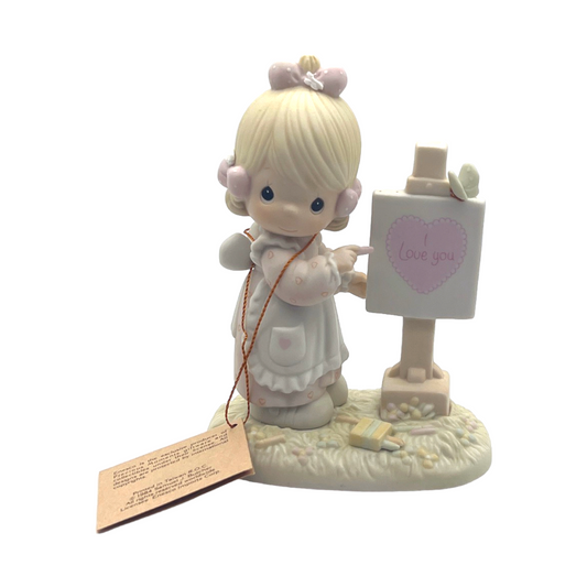 Precious Moments - Loving You Dear Valentine - Girl - Pm-874 - Original Box