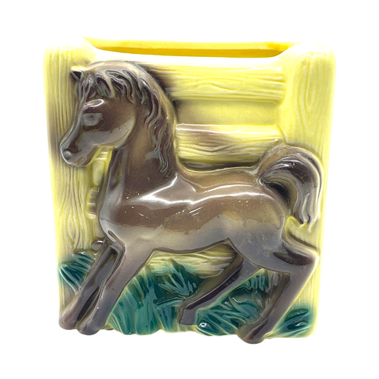Royal Copley -Pony Planter - Vintage - 5.5"