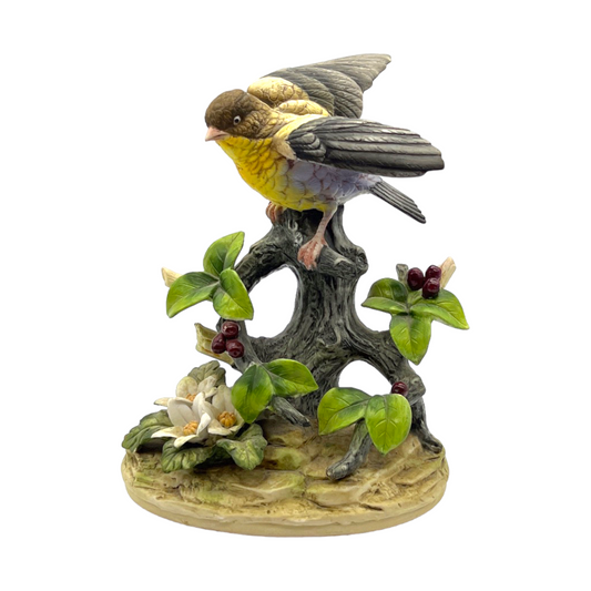Sadek Porcelain - For Ethan Allen 3206 Bird Figurine - 8"