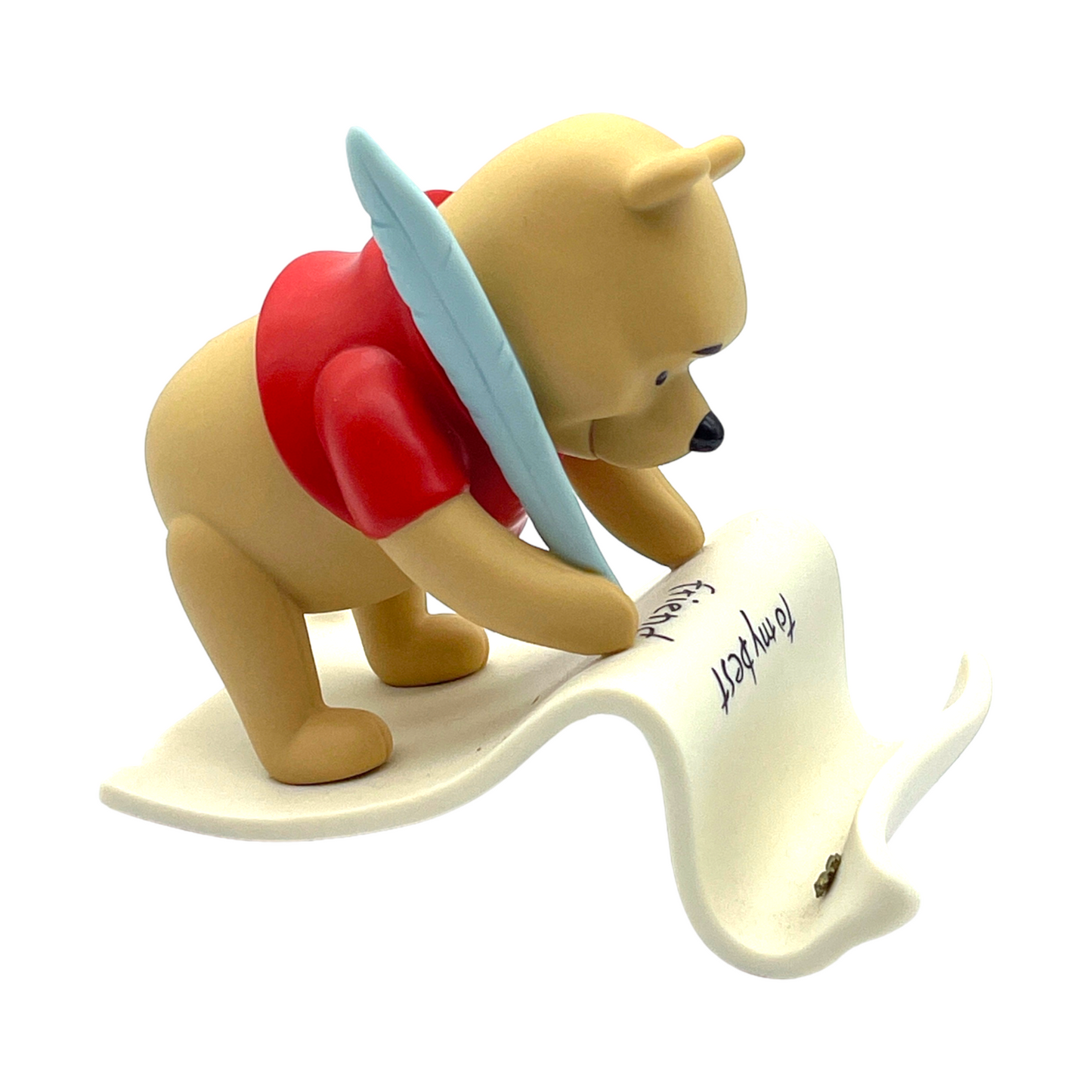 Pooh & Friends - "Pooh Spells Friendship Y.O.U." Figurine - With Box - 4"