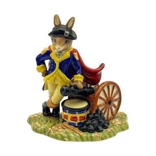 Royal Doulton Bunnykins - American Heritage Collection George Washington - Limited To 2000 - Hand Made & Decorated - 2005  - 5"
