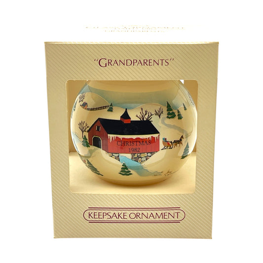 Hallmark Keepsake Ornament - Grandparents - 1982 - 3.25"