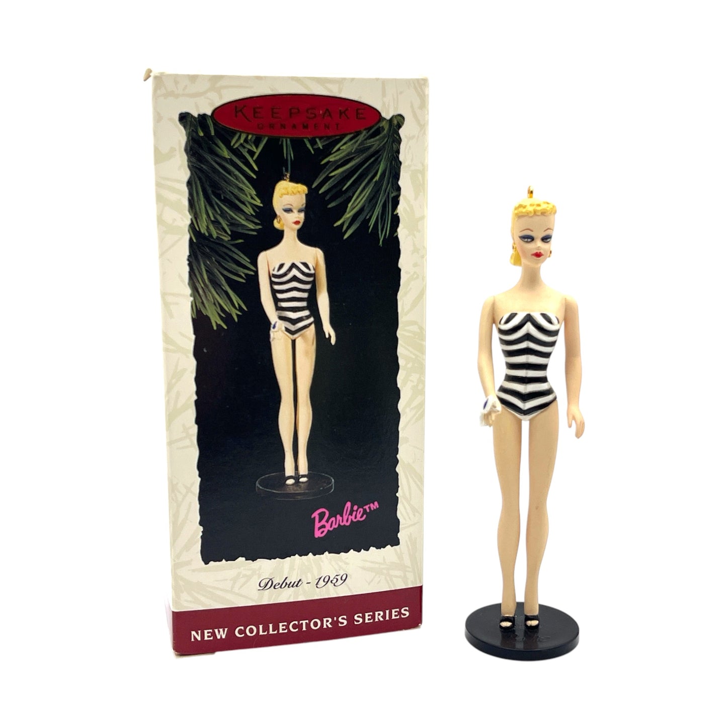 Hallmark Keepsake Ornament - Barbie Debut 1959 - 1994 - 4.44"