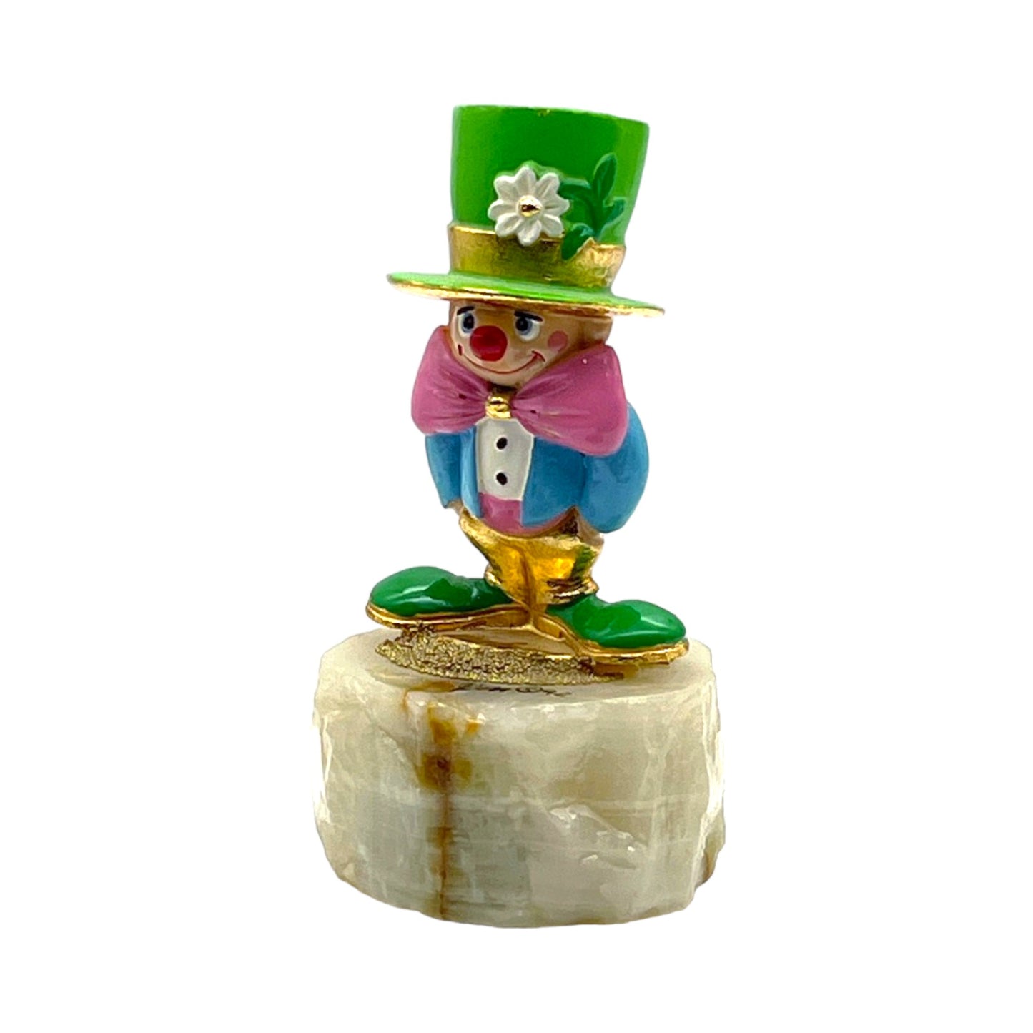 Ron Lee - Bashful Leprechaun Clown Figurine  - Limited Edition - 1992 - Signed - 5"