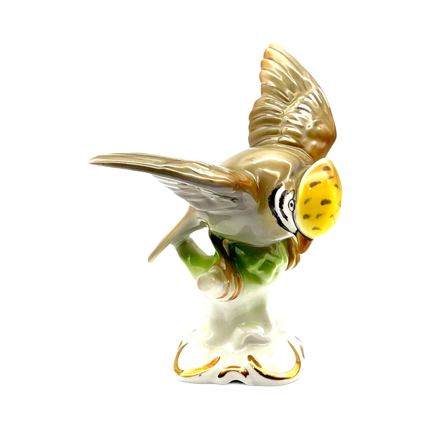 Gerold & Co Tattua Bavaria - Bird On A Branch - Western Germany - 5.5"