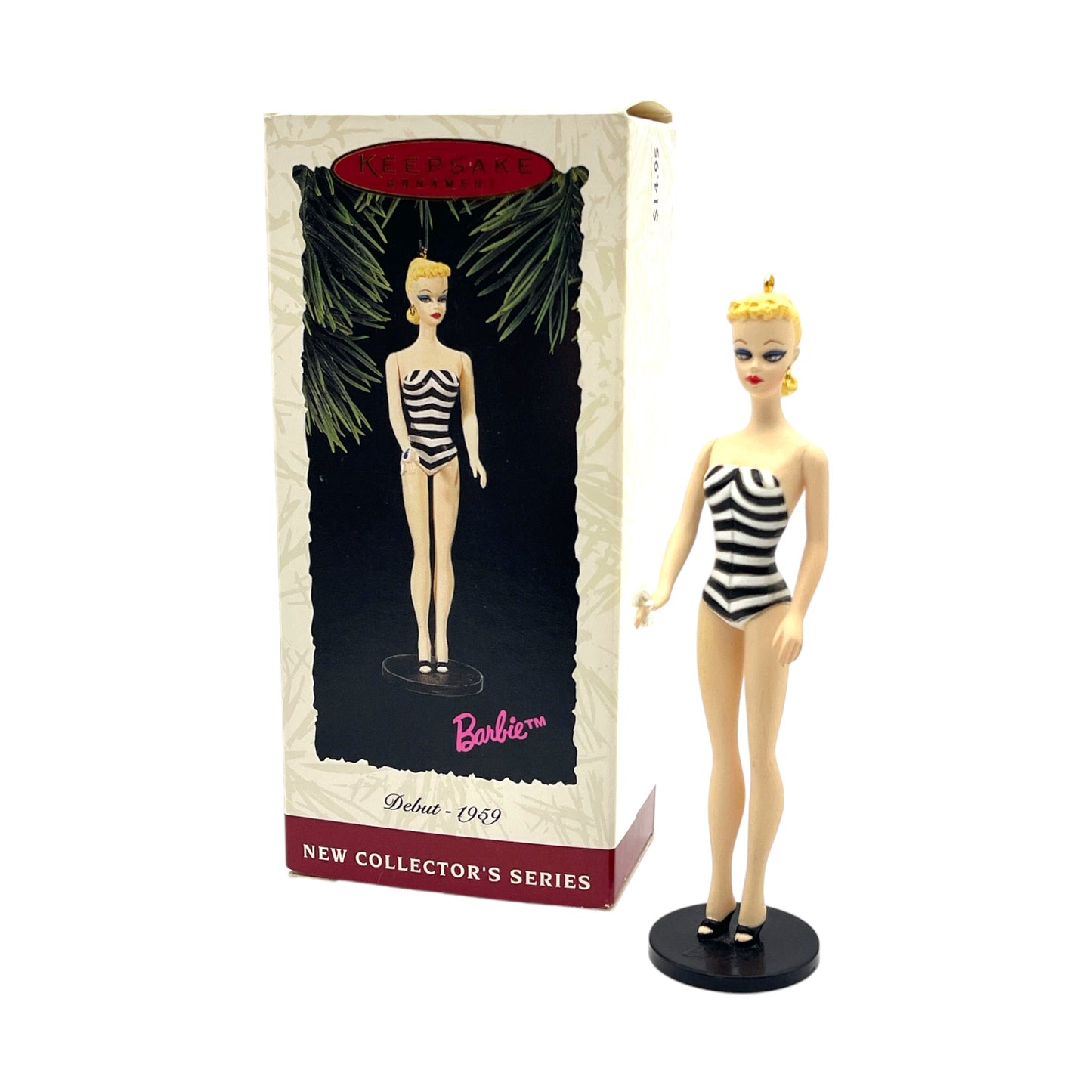 Hallmark Keepsake Ornament - Barbie Debut 1959 - 1994 - 4.44"