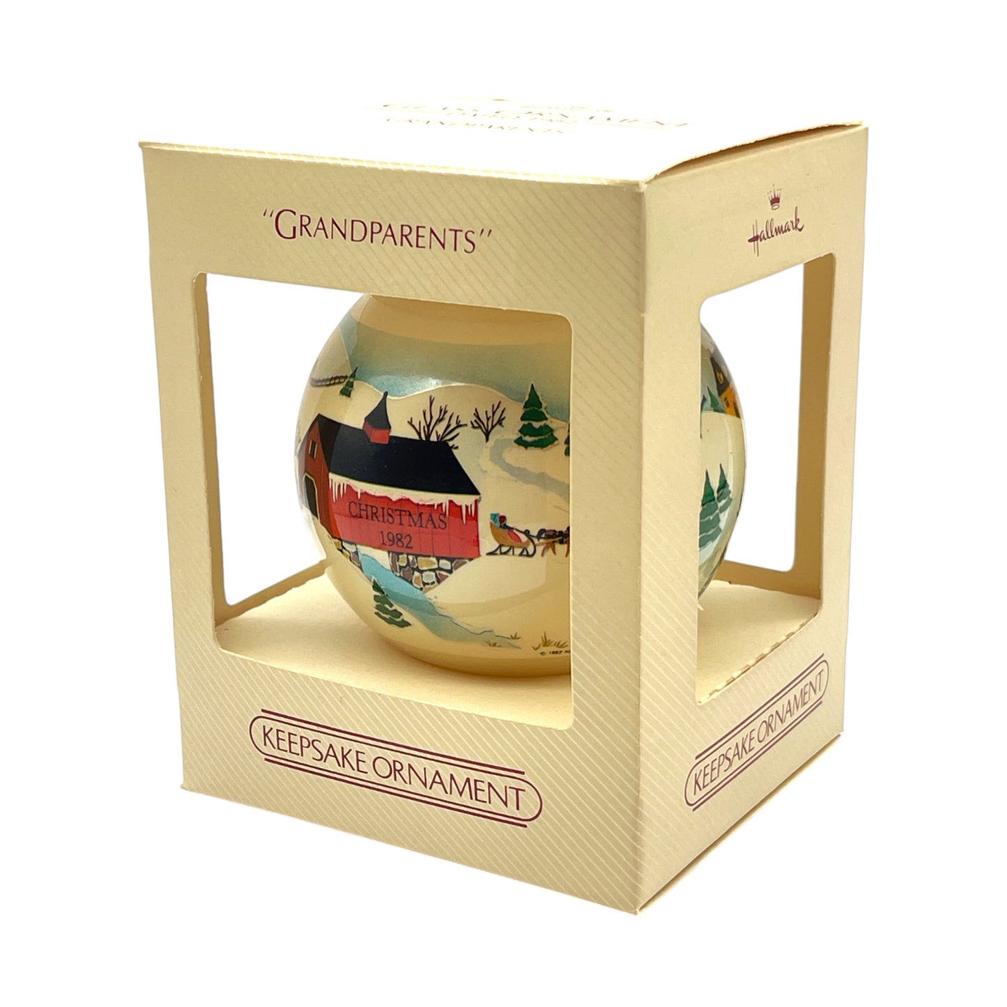 Hallmark Keepsake Ornament - Grandparents - 1982 - 3.25"