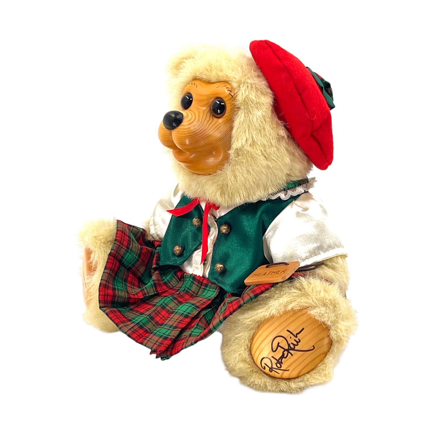 Raikes Original Bear - Heather - #367 of 500 - Hand Signed  By Robert Raikes - 12"