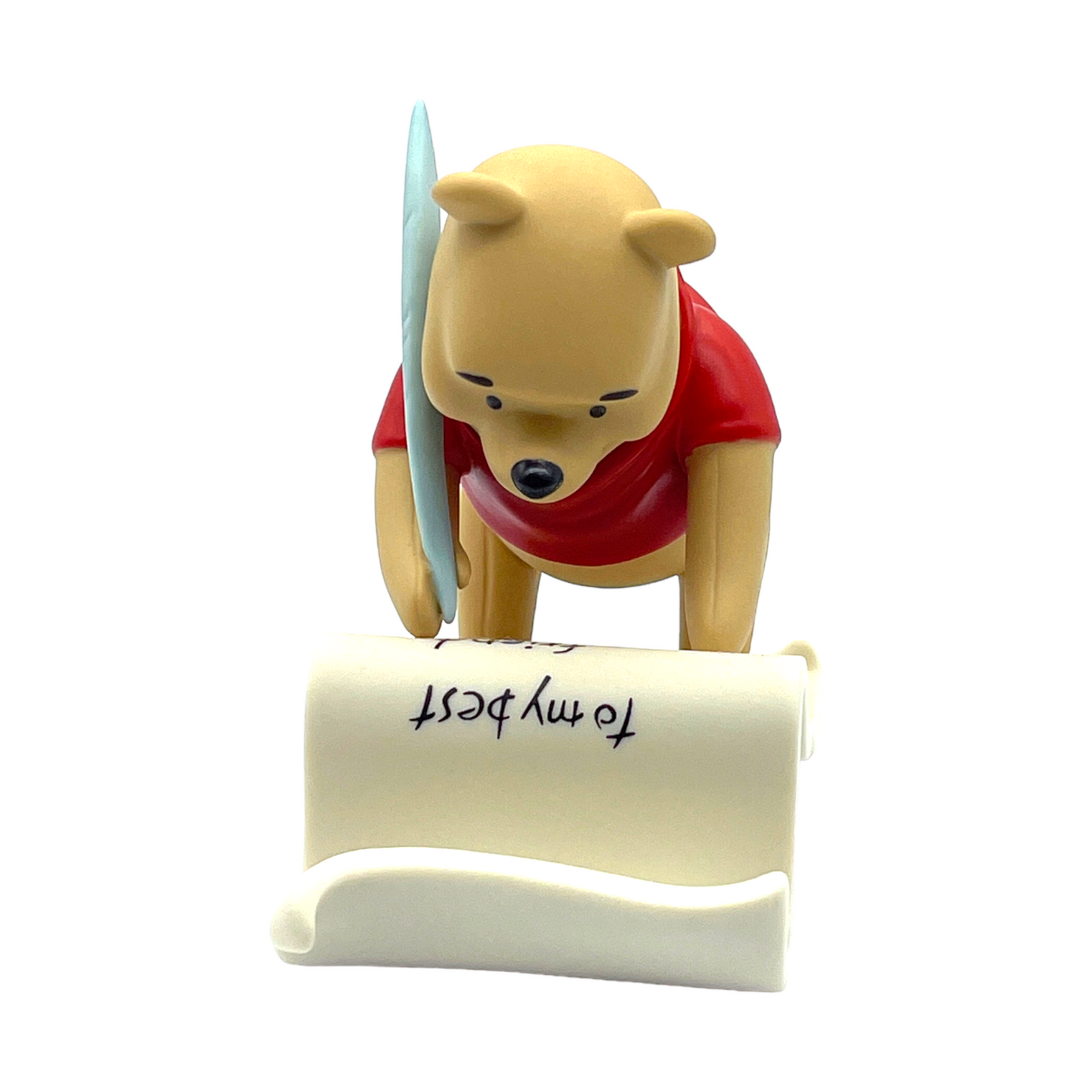 Pooh & Friends - "Pooh Spells Friendship Y.O.U." Figurine - With Box - 4"