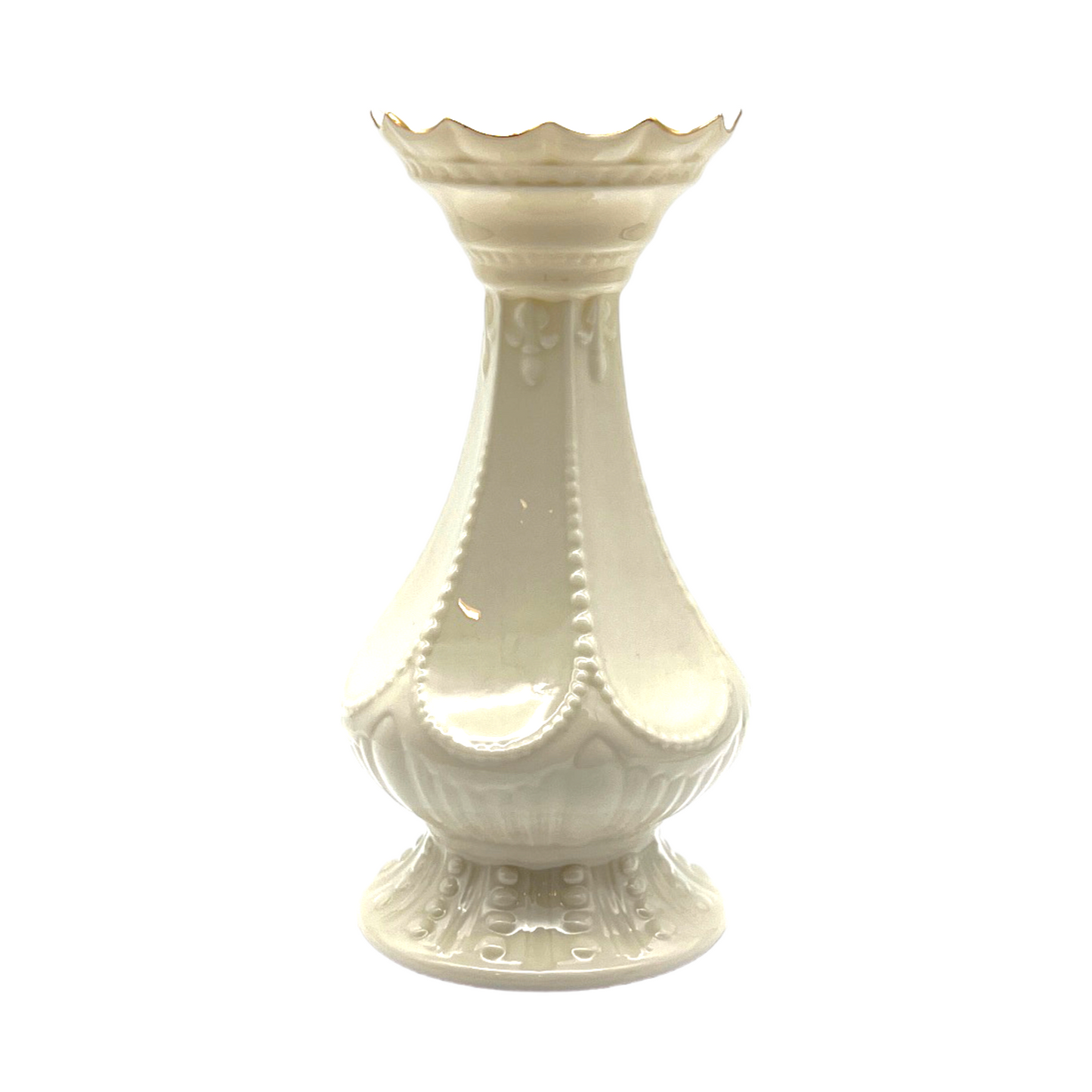 Belleek - Cherry Blossem Vase - 7"