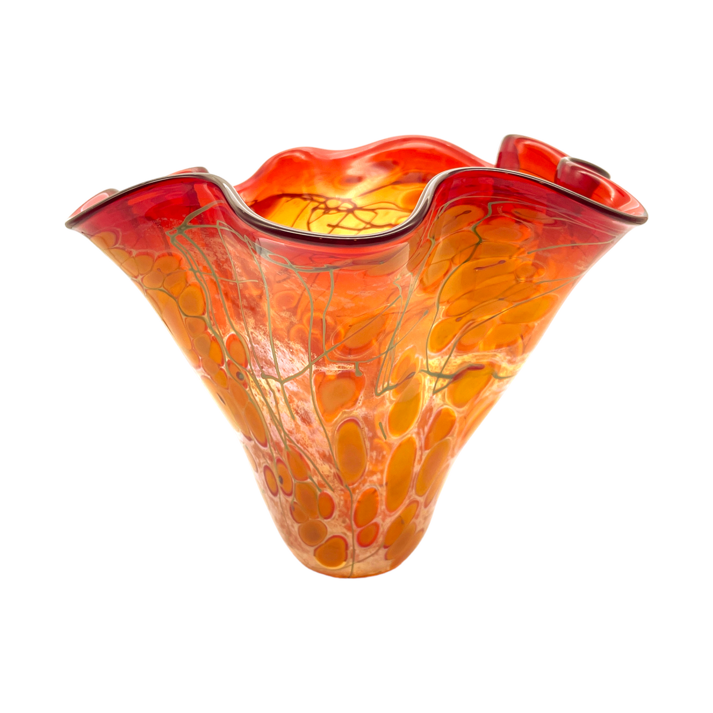 Ethereal Elegance: The Signature Handkerchief Vase by Paul Bendzunas