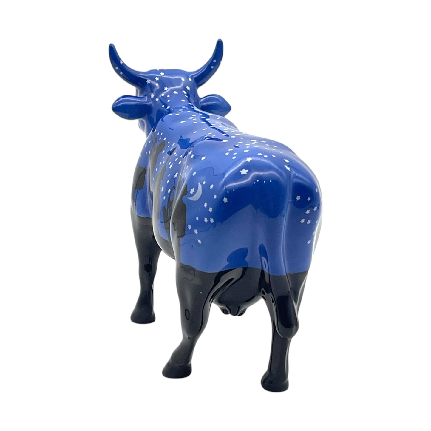 CowParade - Jazzy Cow #9185 - No Box - 5"