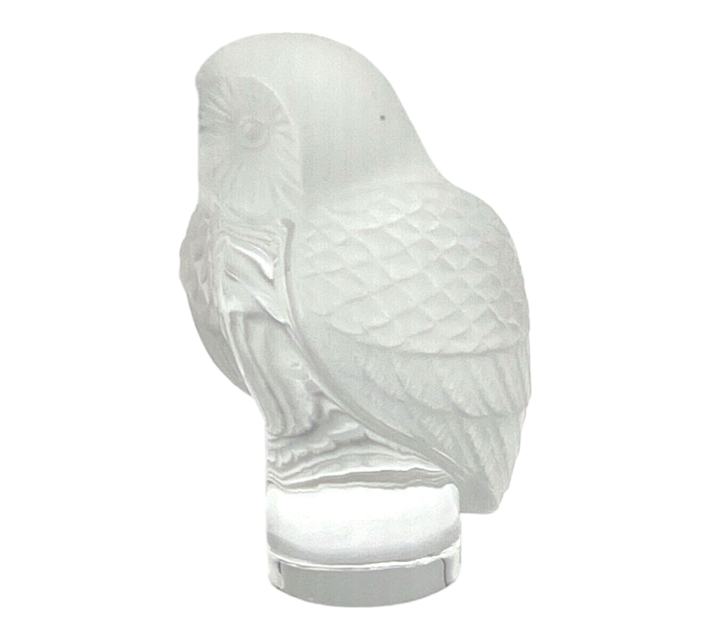 Lalique - Owl Figurine - Vintage - 3.5