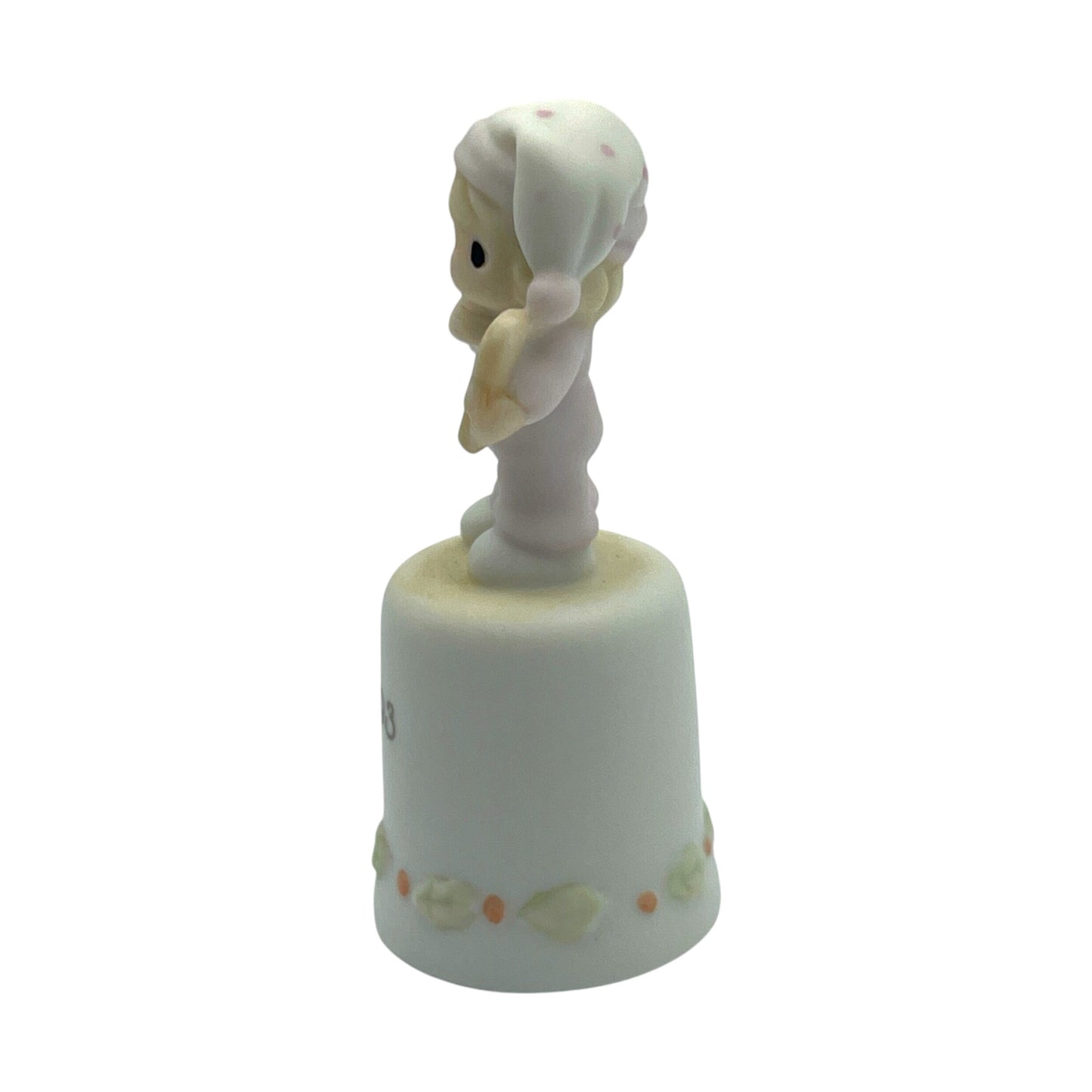 Precious Moments - Wishing You The Sweetest Christmas - Thimble - 530182 - 1993