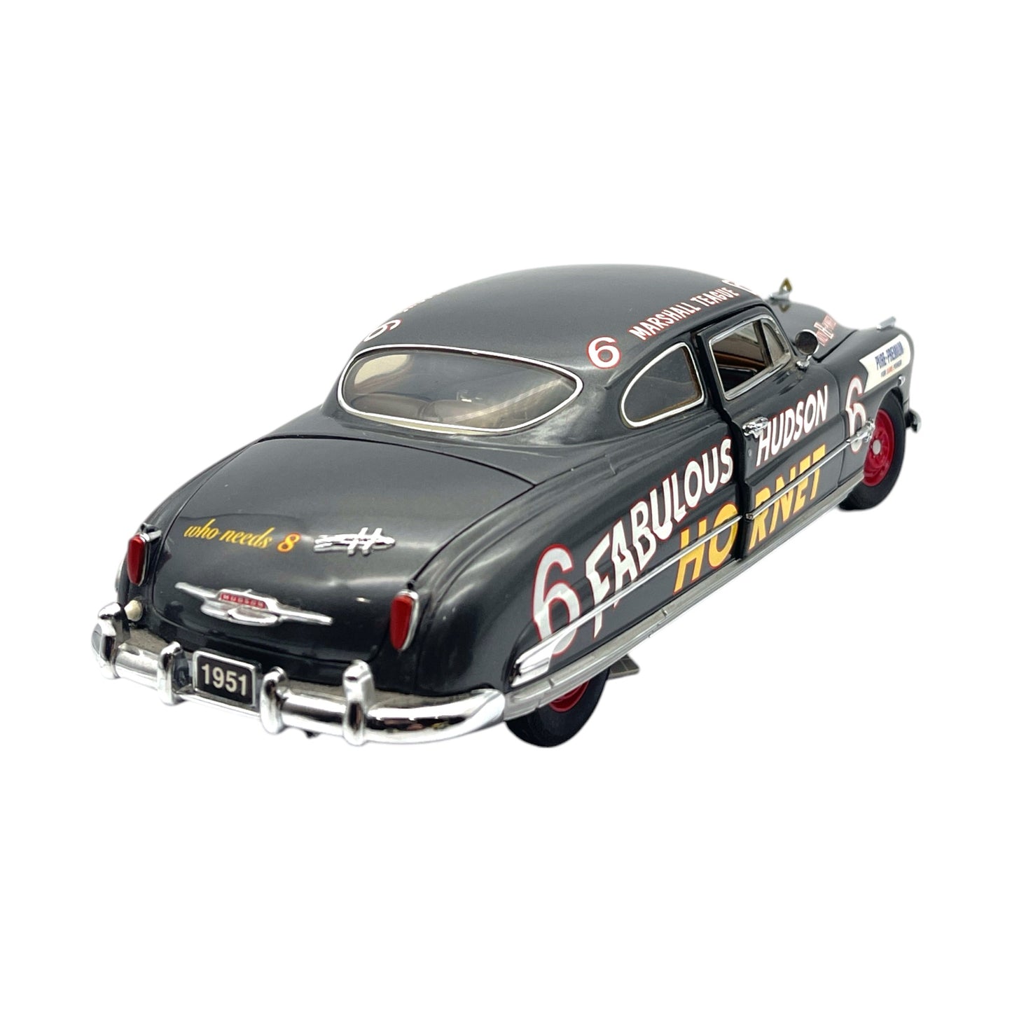 Franklin Mint - 1/24 Fabulous Hudson Hornet - No Box - 3"