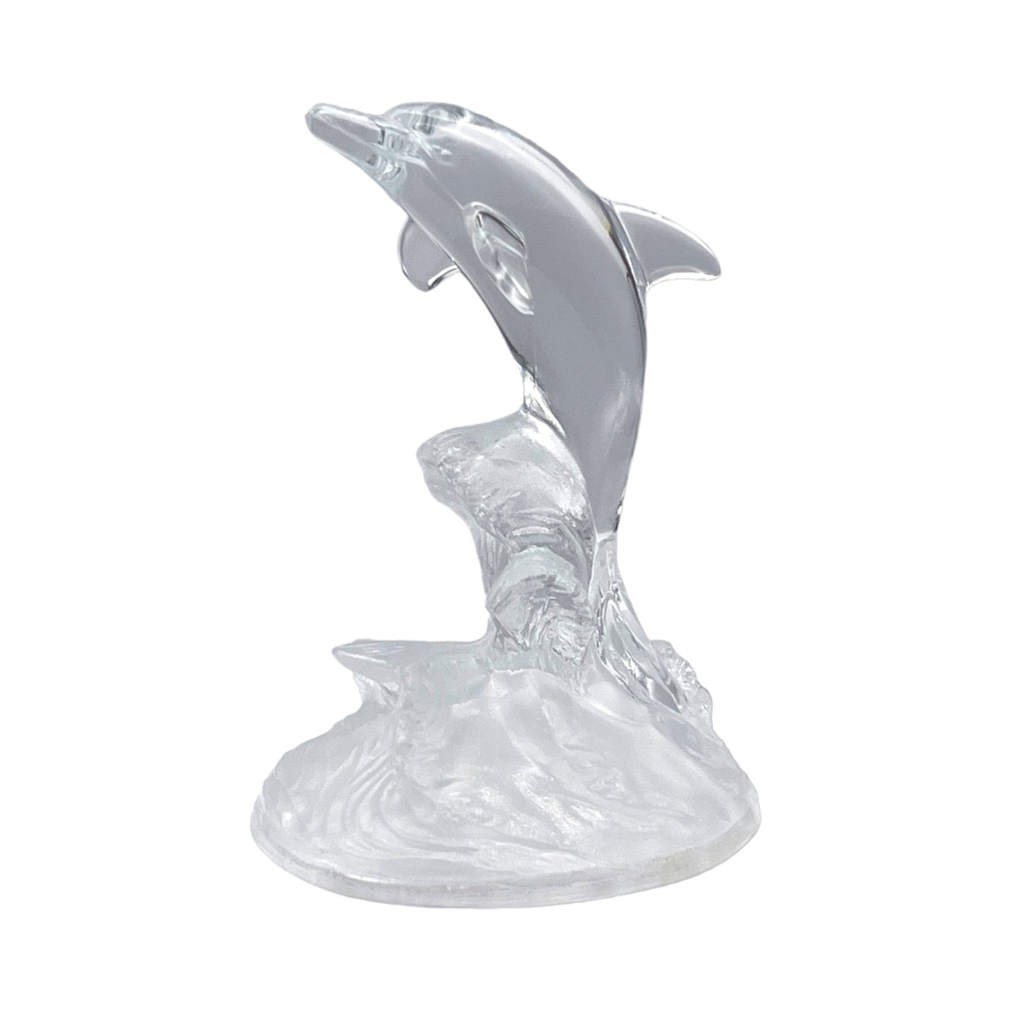 Cristal D'Arques - Dolphin Riding Wave - 6.5"