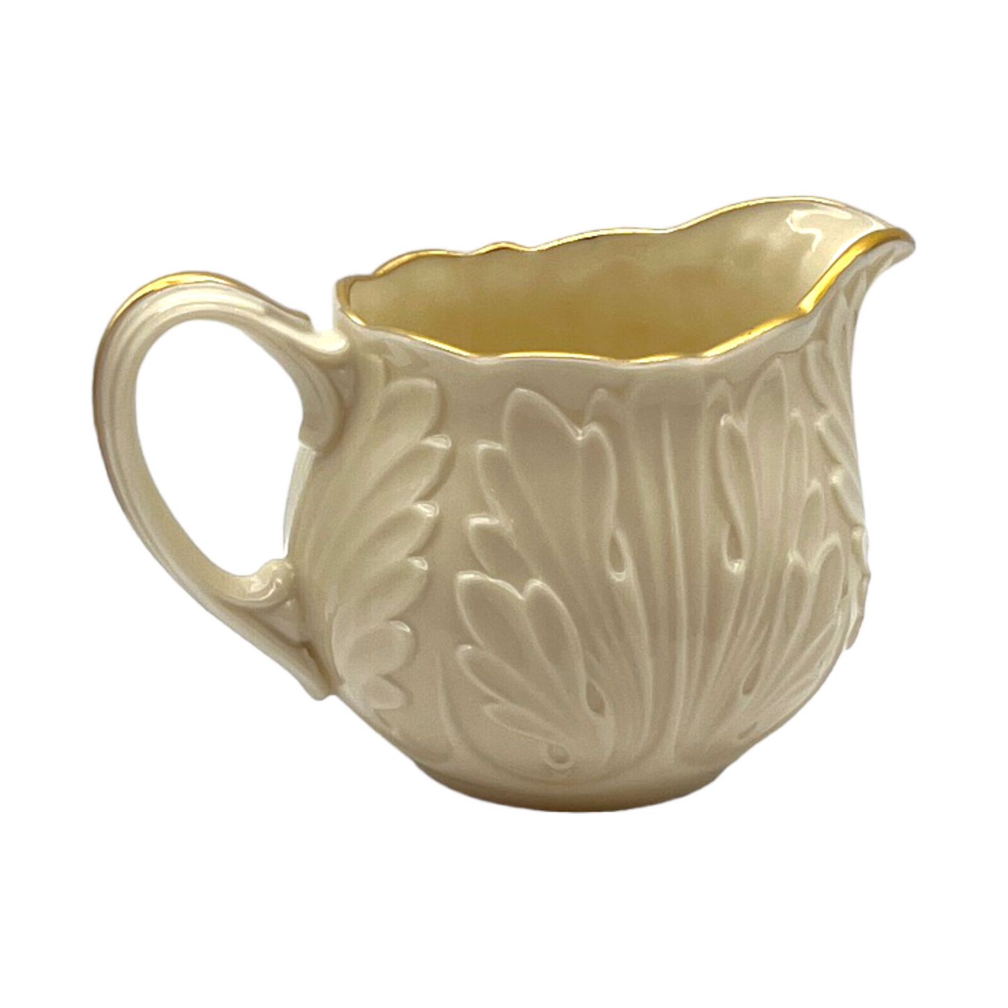 Lenox - Cottage Cream & Sugar - 24k Gold Trim - 3"