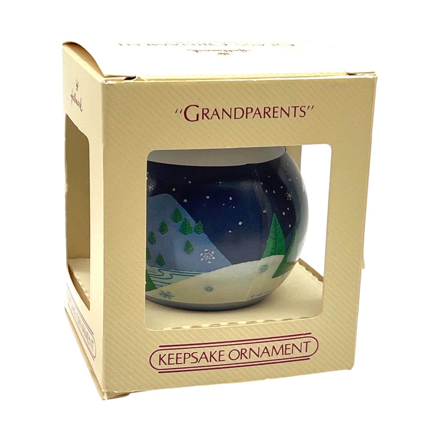 Hallmark Keepsake Ornament - Grandparents - 1984 - 2.88"