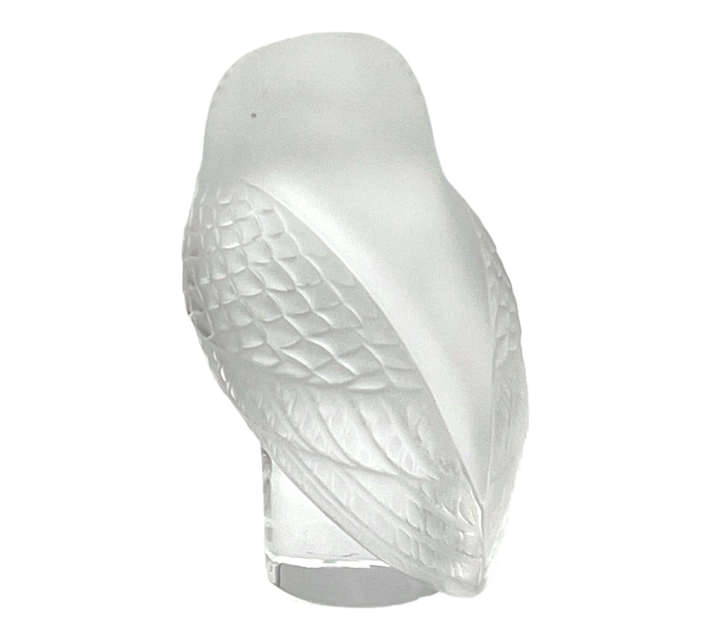 Lalique - Owl Figurine - Vintage - 3.5