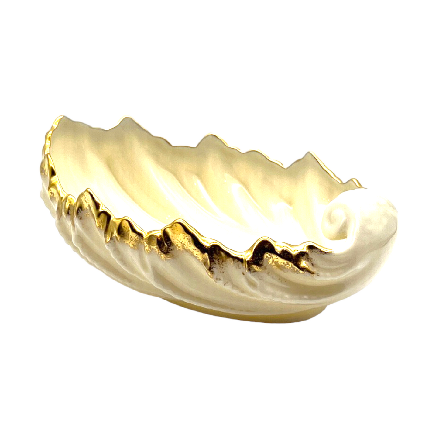 Lenox - Acanthus Leaf Dish - 24k Gold Trim - 91-86 - 2.5"