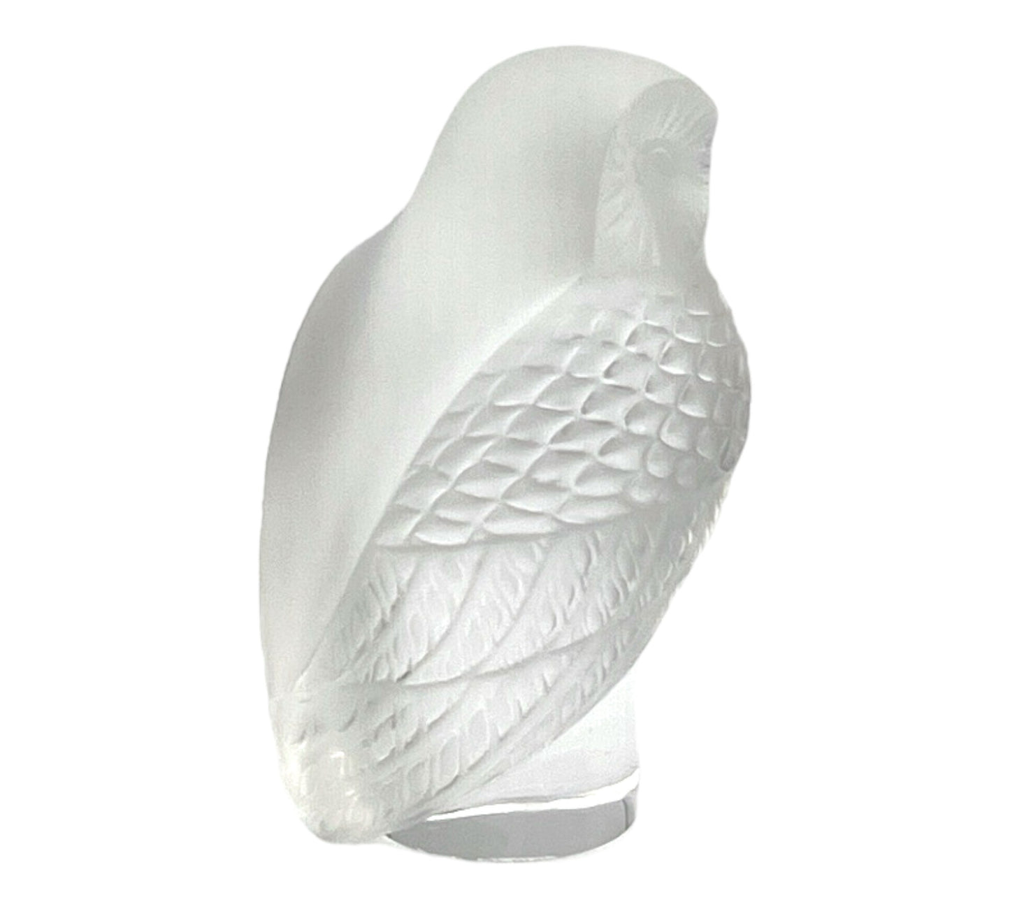 Lalique - Owl Figurine - Vintage - 3.5