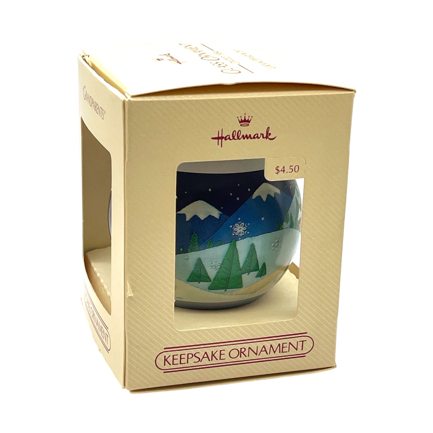 Hallmark Keepsake Ornament - Grandparents - 1984 - 2.88"