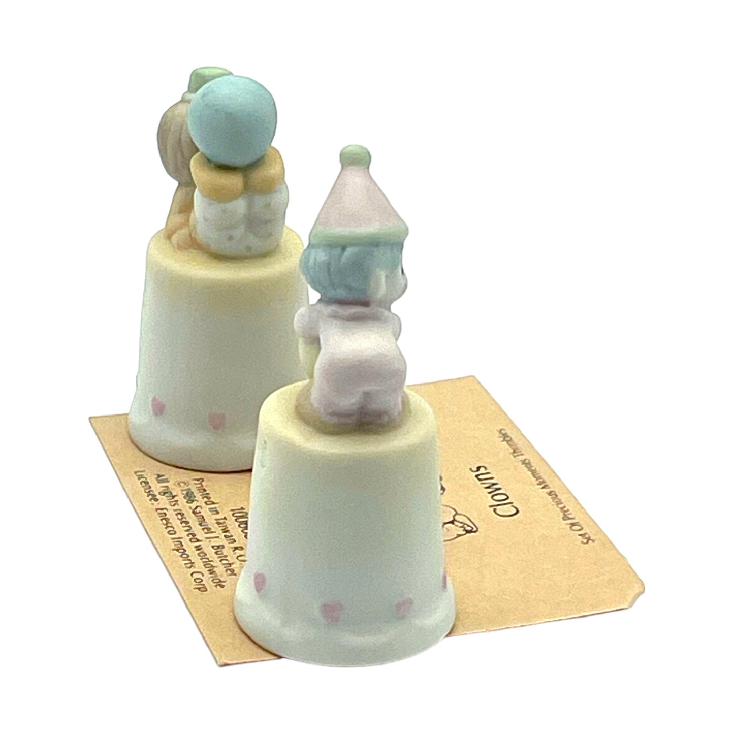 Precious Moments - Clowns Thimbles - 100668 - 1988 - Box