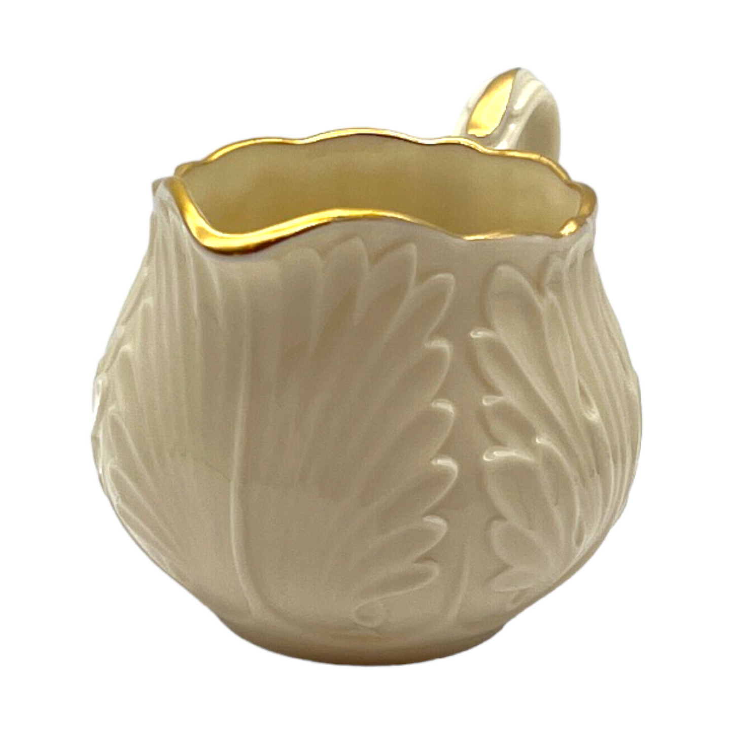 Lenox - Cottage Cream & Sugar - 24k Gold Trim - 3"