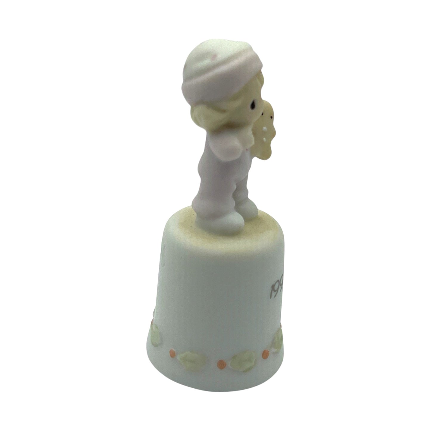 Precious Moments - Wishing You The Sweetest Christmas - Thimble - 530182 - 1993