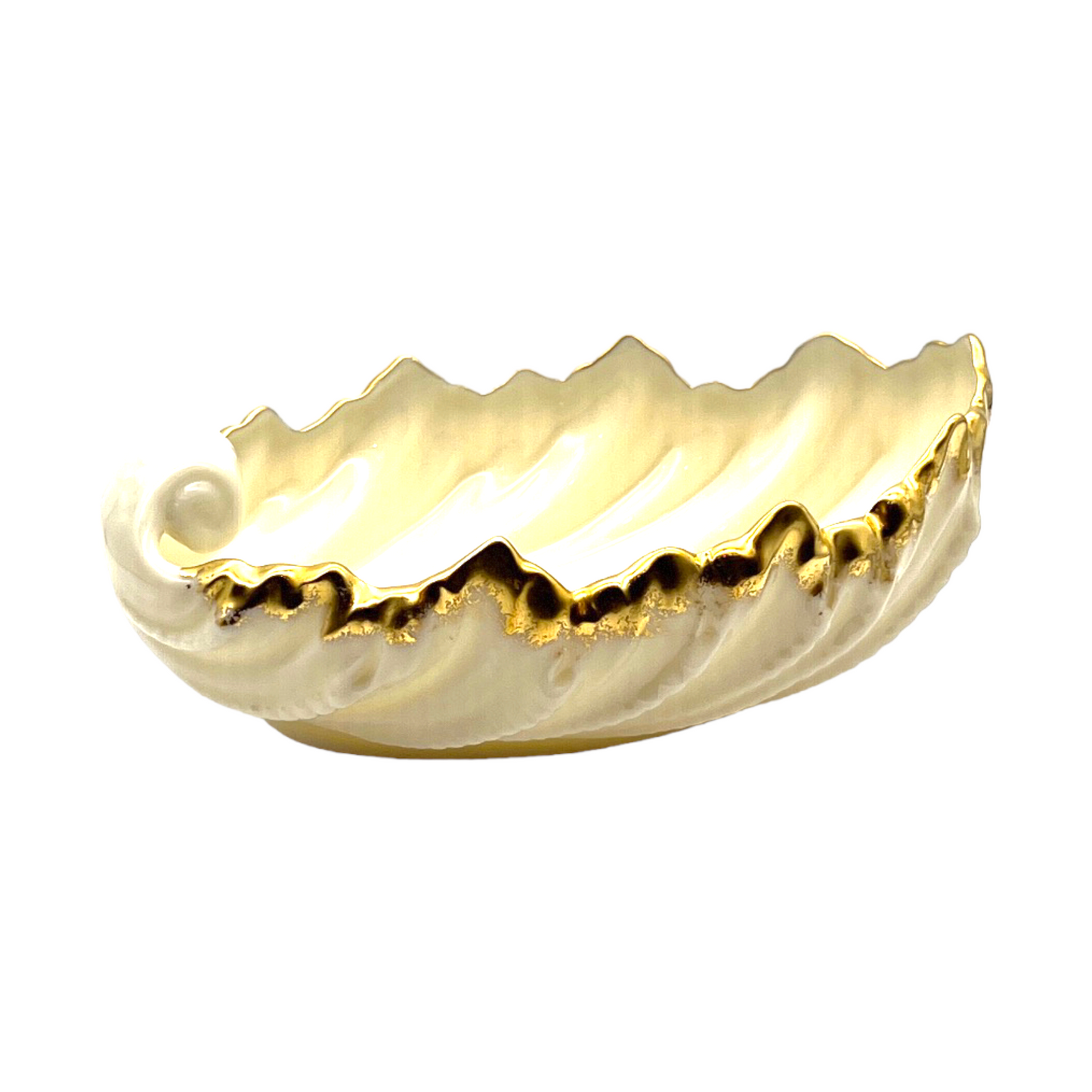 Lenox - Acanthus Leaf Dish - 24k Gold Trim - 91-86 - 2.5"