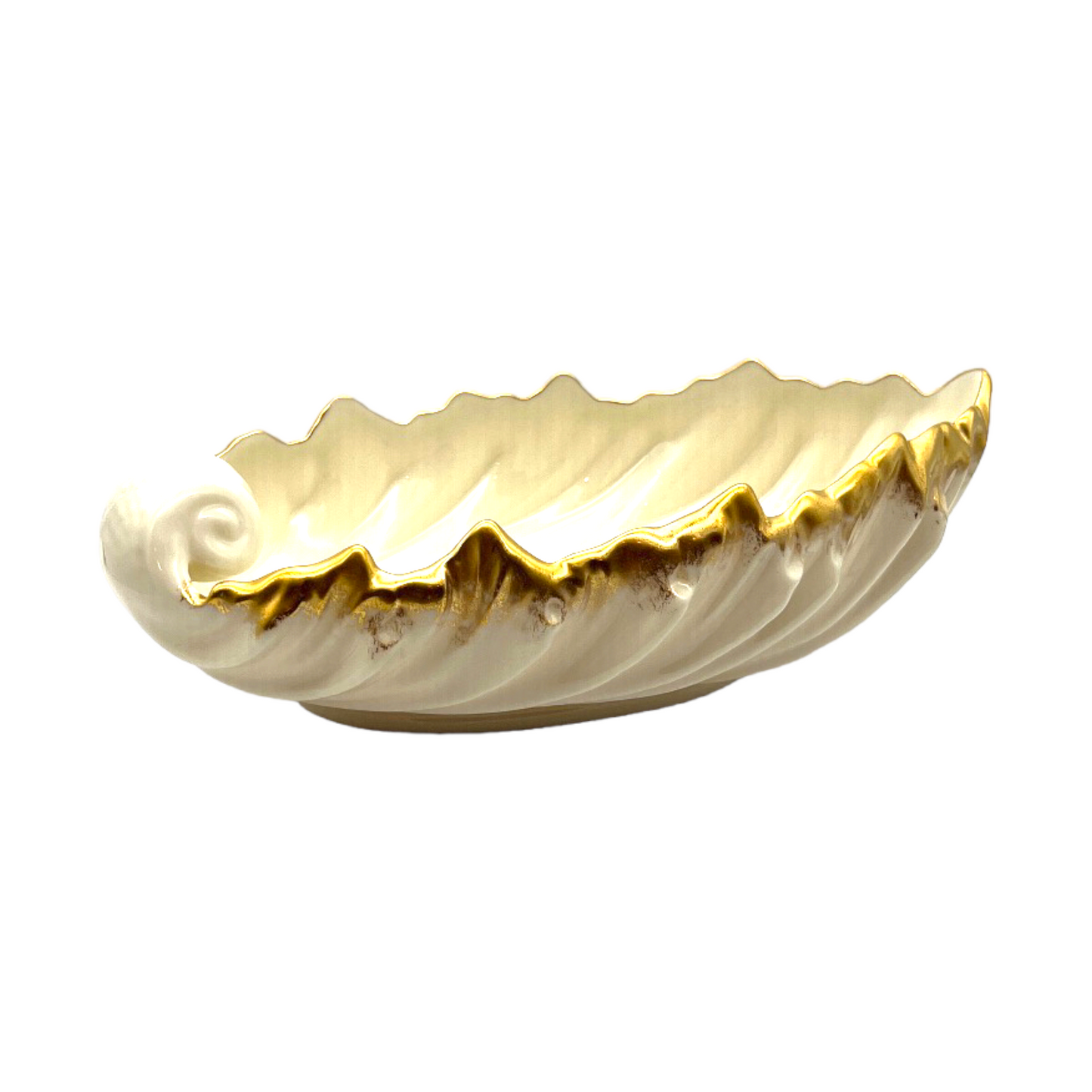 Lenox - Acanthus Leaf Dish - 24k Gold Trim - 3"