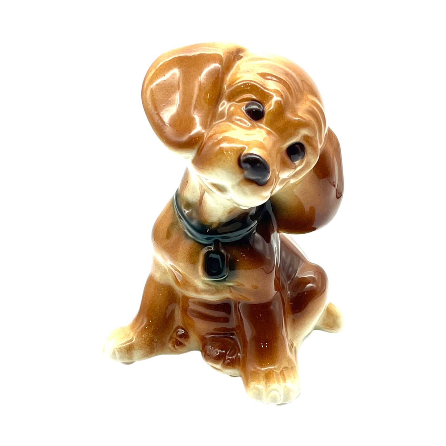 Royal Copley - Cocker Spaniel Puppy Figurine - Vintage - 6"