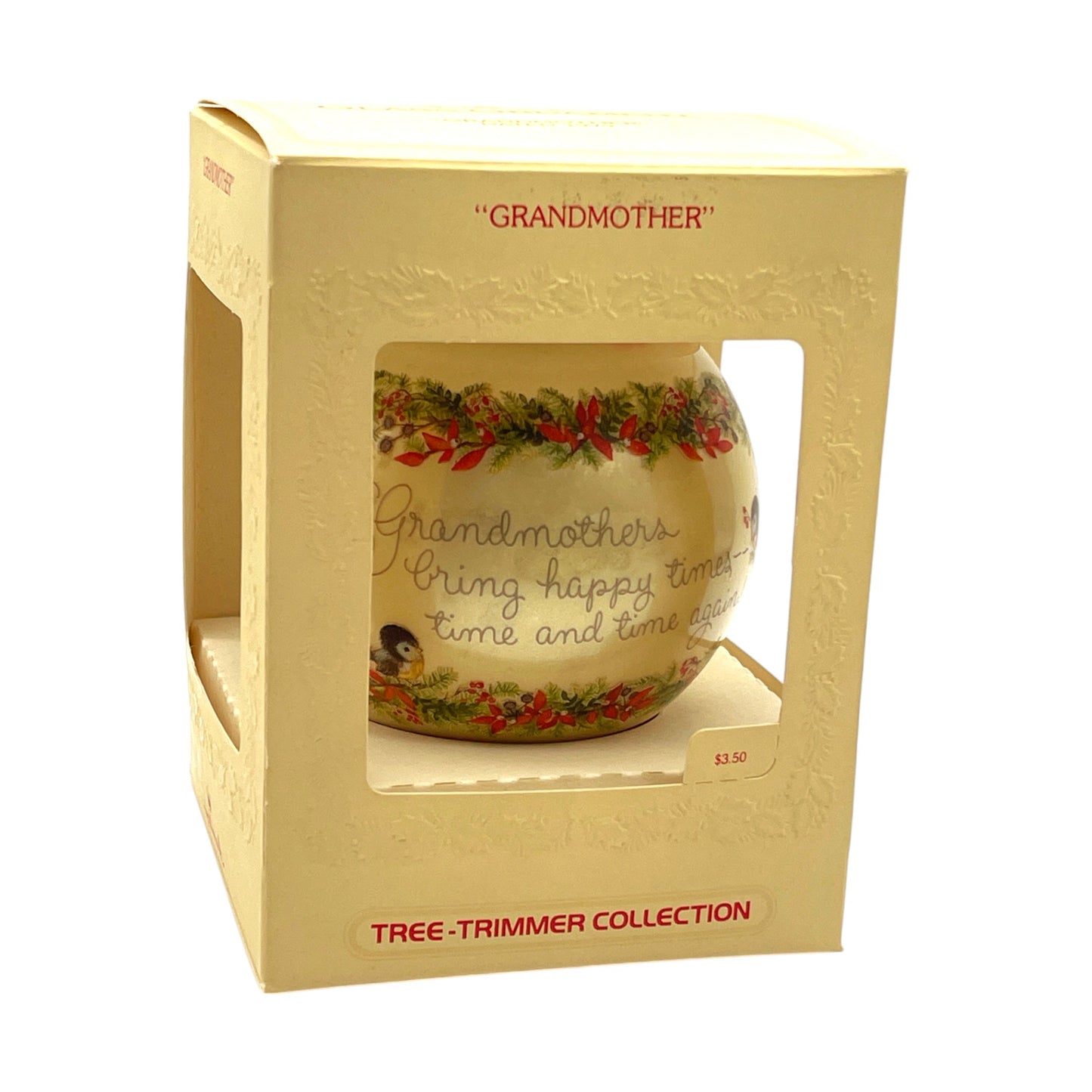 Hallmark Keepsake Ornament - Grandmother - 1979 - 3.25"