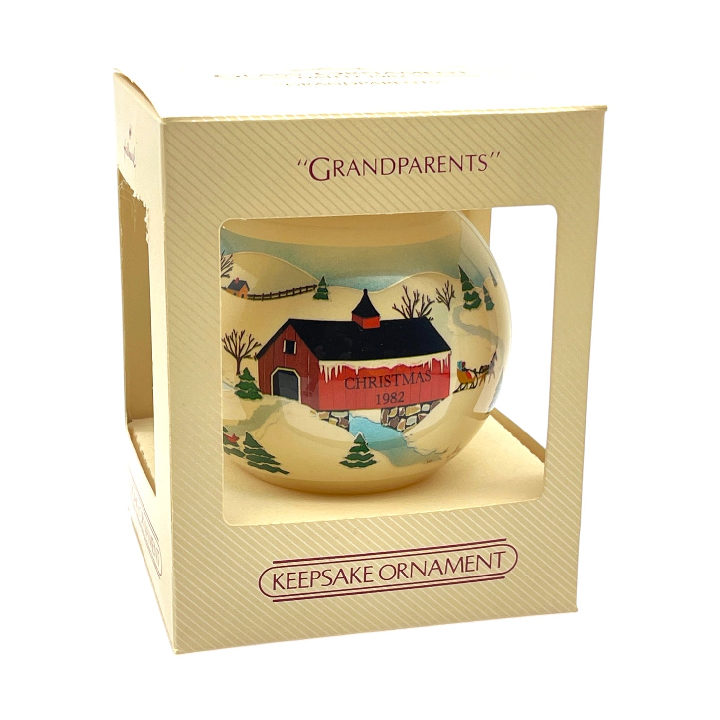 Hallmark Keepsake Ornament - Grandparents - 1982 - 3.25"