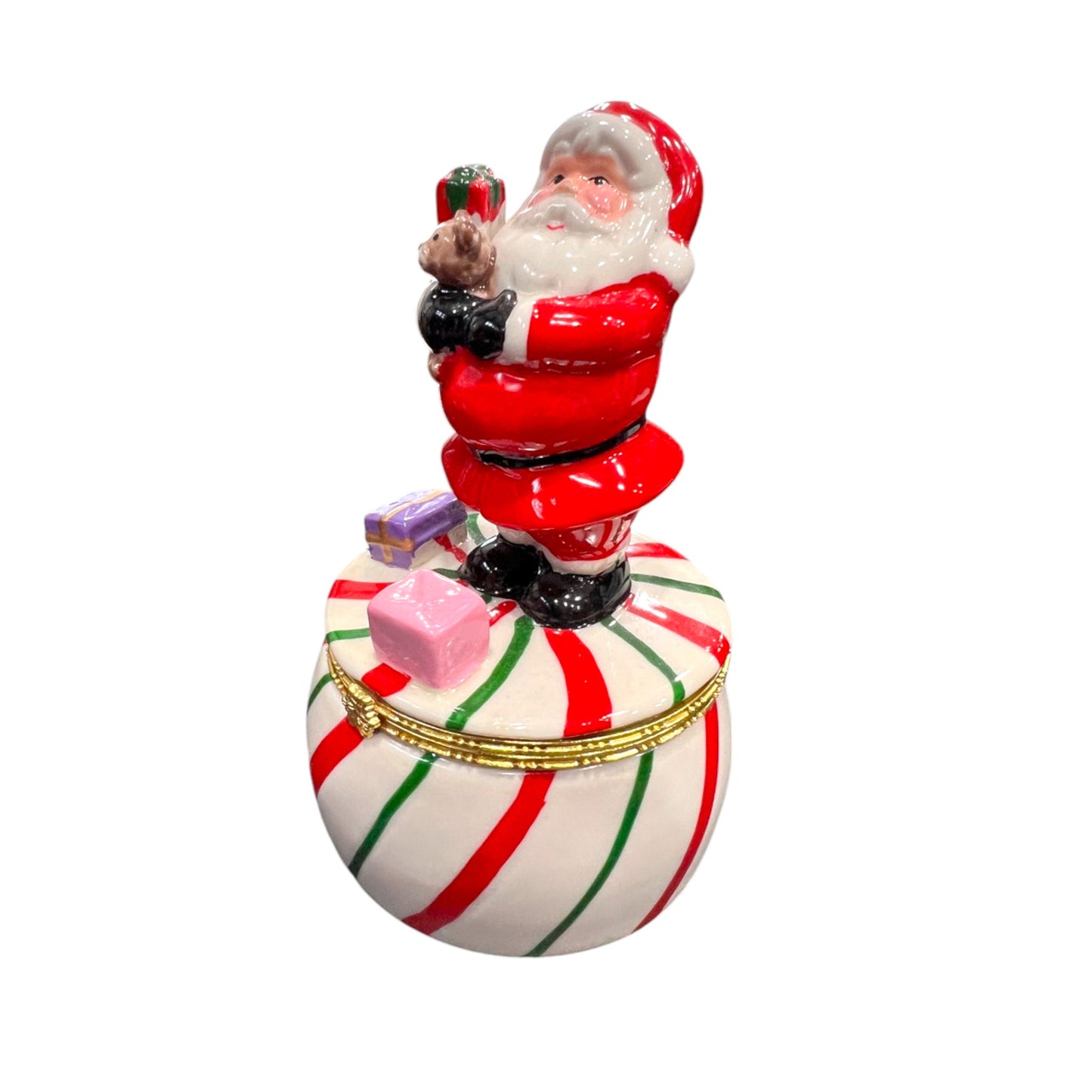 Santa Claus - Musical Trinket Box - 6"