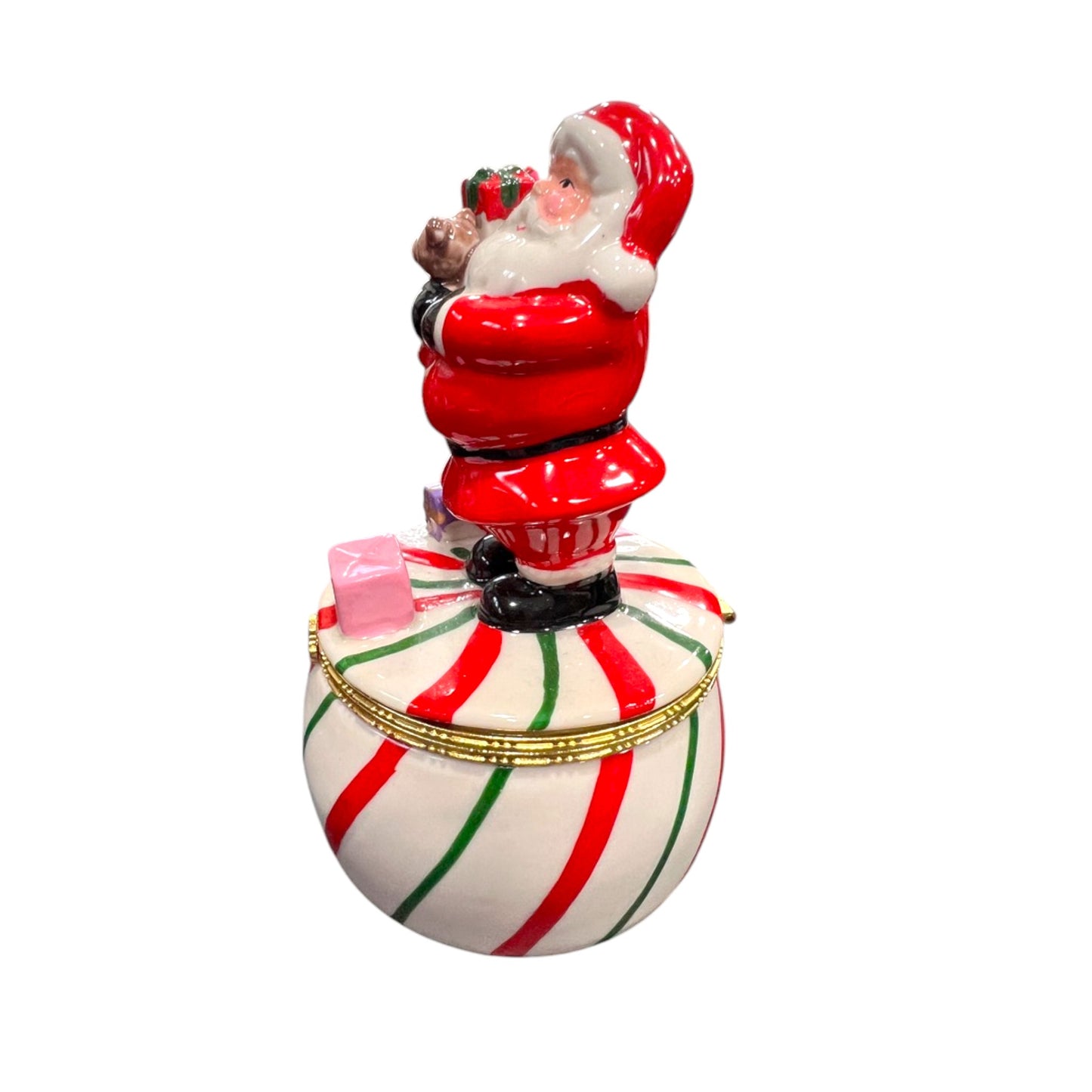 Santa Claus - Musical Trinket Box - 6"