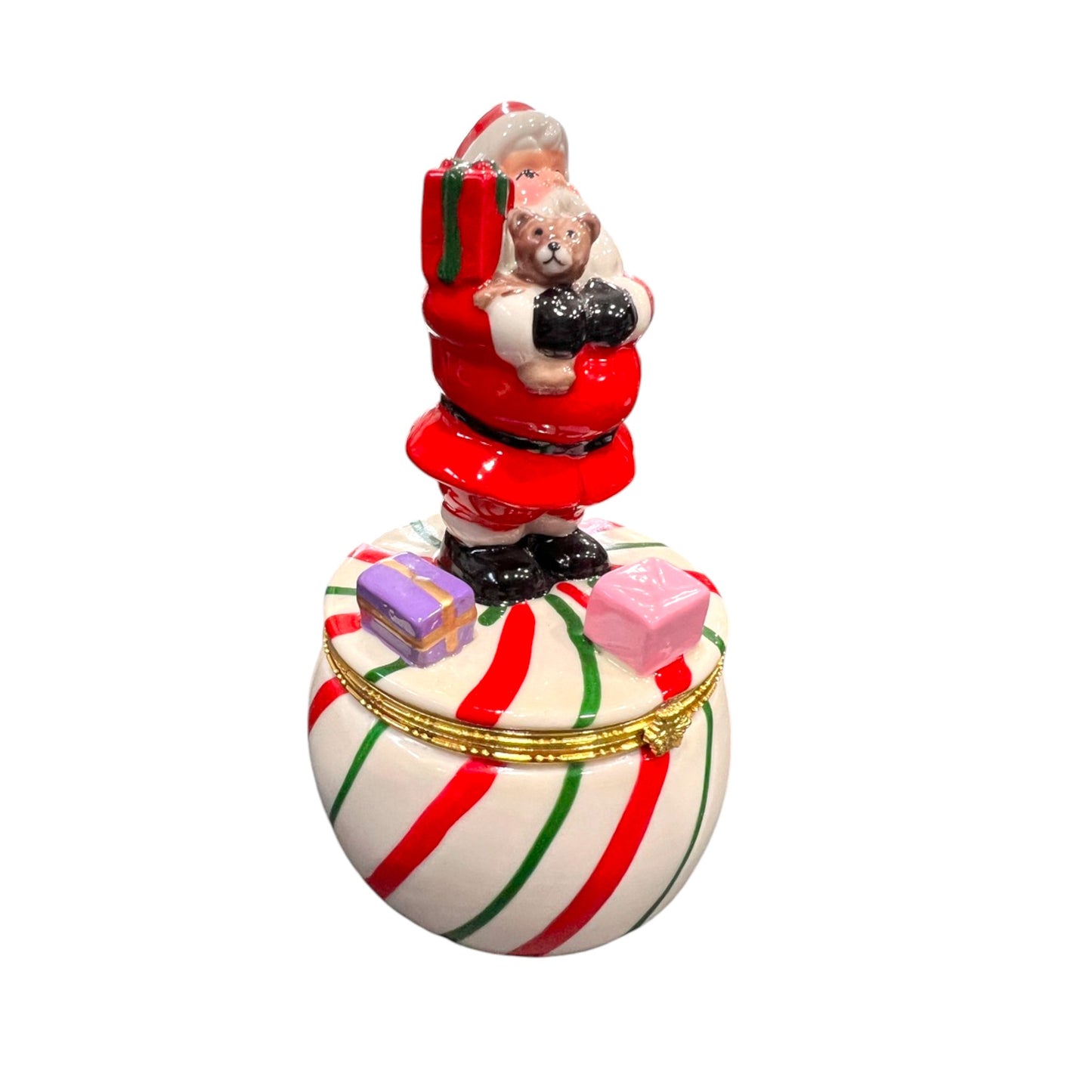 Santa Claus - Musical Trinket Box - 6"