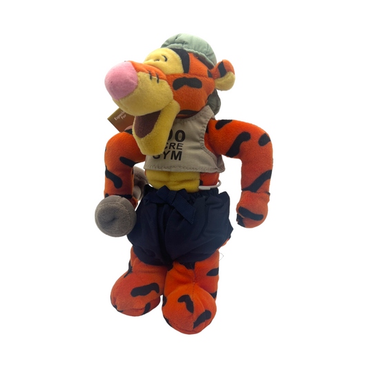 Disney Store - Jock Tigger Mini Bean Bag - With Tag - 9"