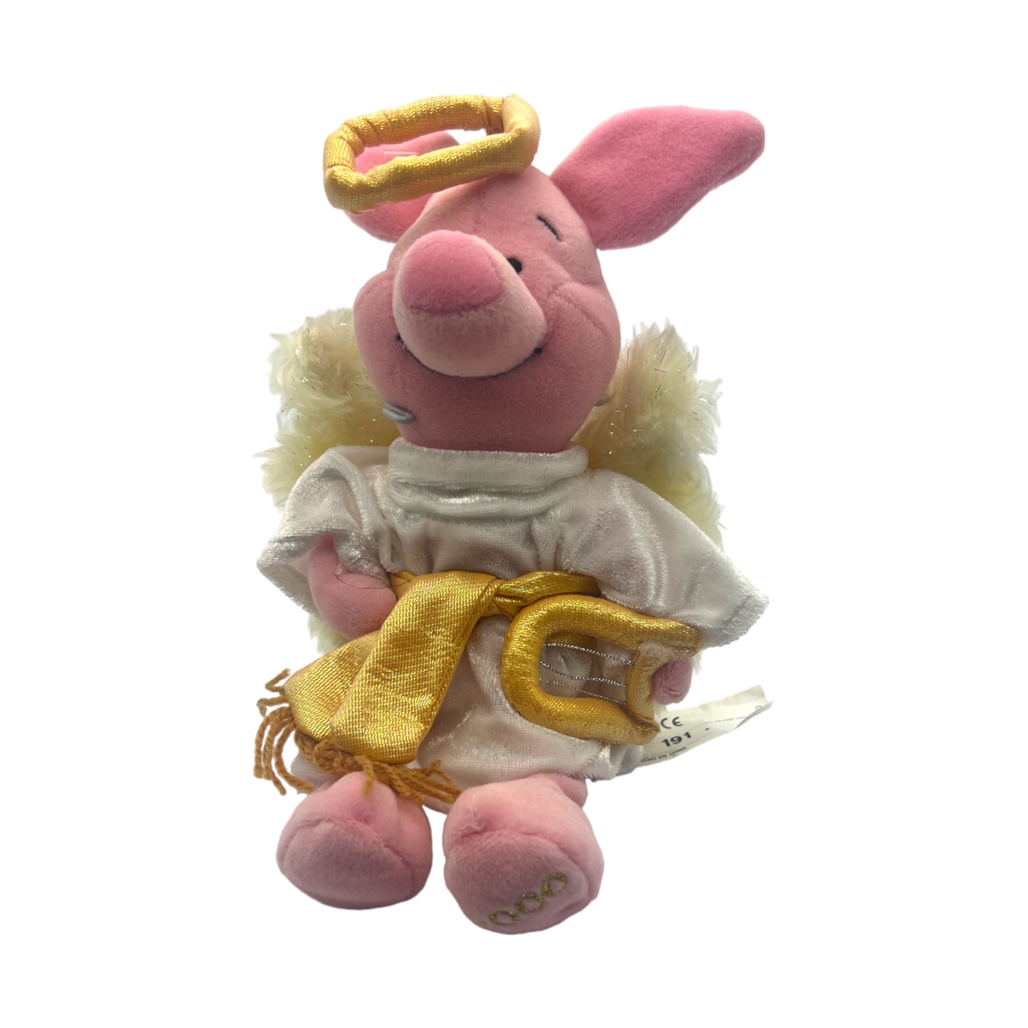 Disney Store - Choir Angel Piglet Mini Bean Bag - With Tag - 8"